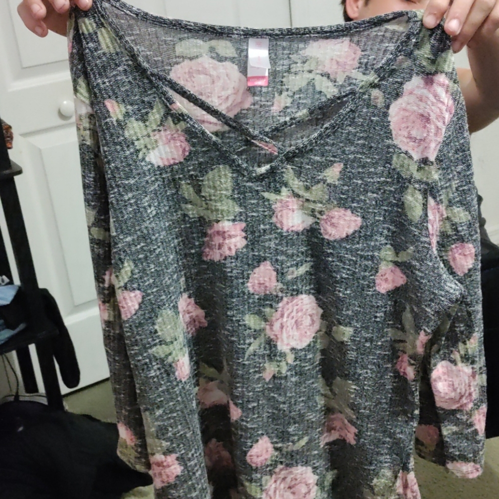 Long sleeved blouse